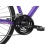 Rower ROMET ORKAN 2 D fioletowo-biały 20 L