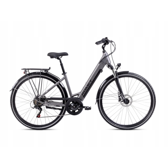 Rower elektryczny ROMET WAVE 1.0 504WH szampańsko-czarny 19 L