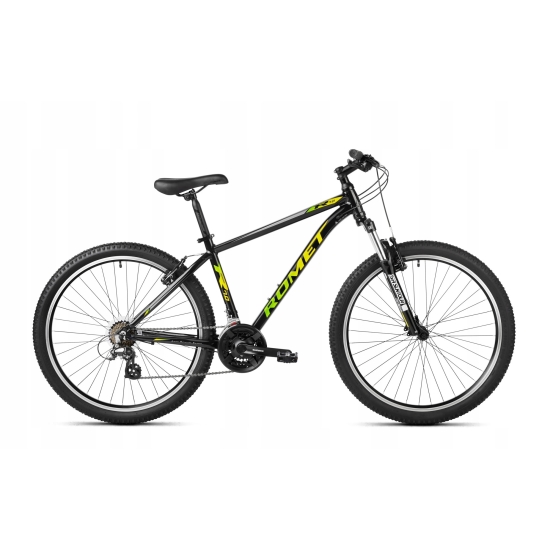Rower ROMET RAMBLER R7.0 LTD czarno-żółto-srebrny 17 M