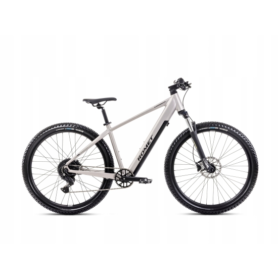 Rower elektryczny ROMET e-RAMBLER 2.0 504WH srebrno-grafitowy 20 L