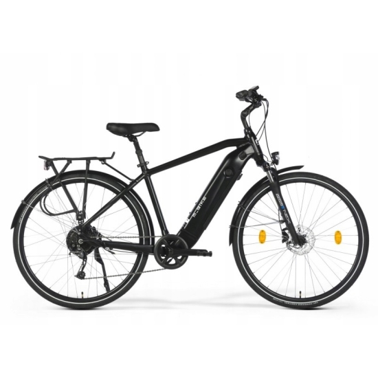 Rower elektryczny M-BIKE eT.BIKE 2.0 MAN black 48 cm